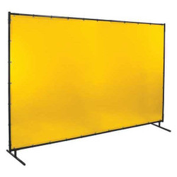 Steiner Welding Screen, 6 ft H, 10 ft W, Yellow 534-6X10