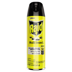 Raid® Multi Insect Killer, 15 oz Aerosol Spray, 12/Carton 300819