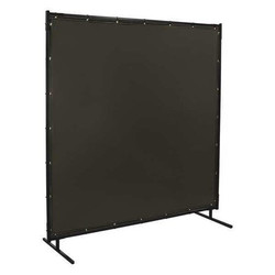 Steiner Welding Screen, 6 ft H, 8 ft W, Gray 532-6X8