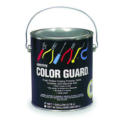 Loctite Rubber Protectant Color Guard,1 gal,Red 338131