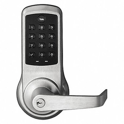 Yale Nextouch Electronic Keyless Lock,Push Button  AU-NTB612-NR-626