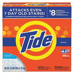 Tide Laundry Detergent,Box,95 oz,PK3 84997