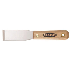 Hyde Putty Knife,Stiff,1-1/4",Carbon Steel 07210