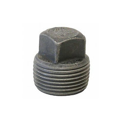 Anvil Square Head Plug, Forged Steel, 1 1/4 in 0361301401