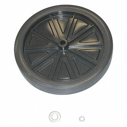 Rubbermaid Commercial Wheel Kit,12 in. dia., PK2  GRFG9W71L2BLA
