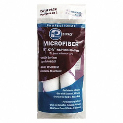 Premier Microfiber Roller,4"L,1/4"Nap,PK2  44252