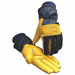 Caiman Cold Protection Gloves,Navy/Gold,PR 1354-1