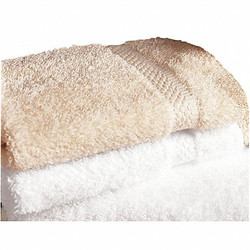 Martex Brentwood Wash Towel,Cotton,Ecru,1-3/4 lb.,PK12 7132409