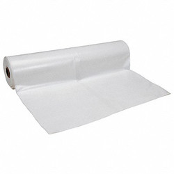 Polar Plastics Construction Film,Roll,4 mil,White  W844