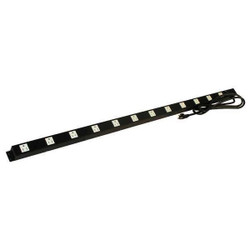 Pro-Line Electrical Powerstrip,Black,48 In. ES48 BLACK