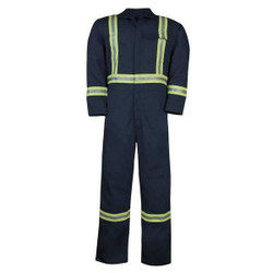 Big Bill FR Coverall with Reflective Tape,XL 1325US7-XLR-NAY