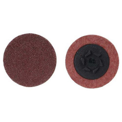 Merit Quick-Change Sand Disc,2 in Dia,TP,PK100 69957399777