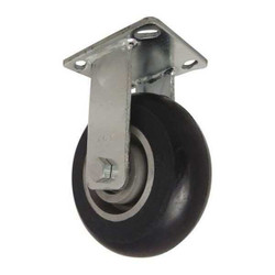 Rwm Plate Caster,Rigid,Polyurethane,6 1/2"H 65-UAB-0521-R-G