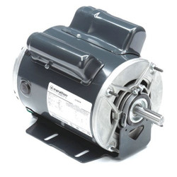 Leeson Motor,1/4; 3/4 HP,1,725/1,140 RPM,115V 5KCR49PN3011