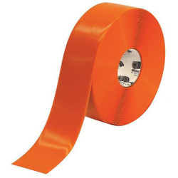 Mighty Line Floor Tape,Orange,3 inx100 ft,Roll 3RO