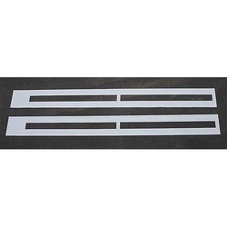 Rae Pavement Stencil,4 in,Line,1/16 STL-116-5060