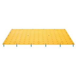 Tuftile ADA Pad,Yellow,4 ft. x 2 ft. TT2448-SA-YEL-1