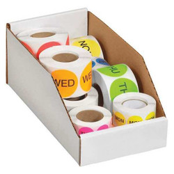 Partners Brand Bins,Open Top,6x12x4x1/2",PK50 BINMT612