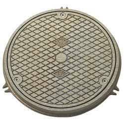 Jay R. Smith Manufacturing Cleanouts,Floor Access Cover,8-1/2 in. 4810-08