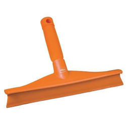 Vikan Floor Squeegee,9 5/8 in W,Straight 71257