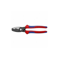 Knipex Cable Shears,Steel,Multi-Component Grip  95 12 200