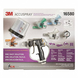 3m Accuspray Spray Gun Kit,Cup Capacity 20.3 oz. 16580