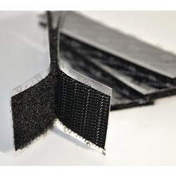 Velcro Brand Reclosable Fastener Tape,Black,PK50 1X4KIHLM