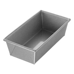 Chicago Metallic Bread Pan,Single,Glazed,8-1/2x4-1/2 40425