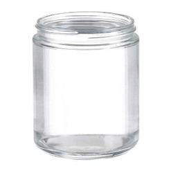 Wheaton Jar,250 mL,94 mm H,Clear,PK24 W216921