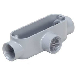 Raco Conduit Outlet Body,Aluminum,Trd Sz 2in T200
