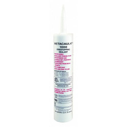 Metacaulk Fire Barrier Sealant,Tube,10.3 oz 66640