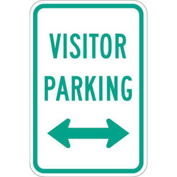 Lyle Visitor Parking Sign,18" x 12" T1-1040-HI_12x18