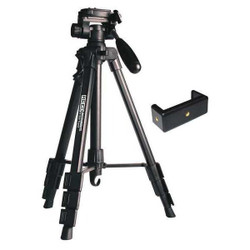 Reed Instruments Tripod,Adjustable,Black,Flat Head,56" L R1500