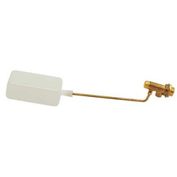 Bobby Mini Float Valve,3/8 In,Brass/Plastic RM153