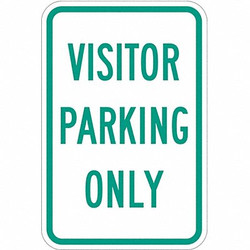 Lyle Visitor Parking Sign,18" x 12" T1-1033-HI_12x18