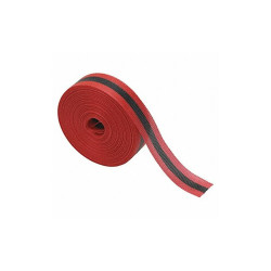 Manufacturer Varies Barricade Tape,Black/Red, 200 ft L, 2 in 15Y447