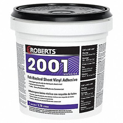 Roberts Construction Adhesive,1 gal,Pail 2001-1