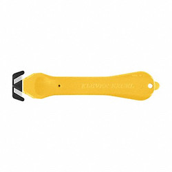 Klever Safety Cutter,Disposable,7in,Yellow,PK10  KCJ-4Y-20
