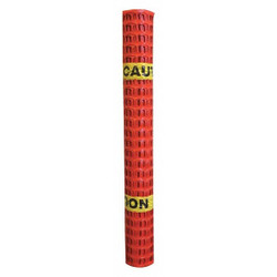 Quest Fence,1-1/2" x 2-1/4" Mesh,4 ft. H,Yl/OR OBFL 4100 XY