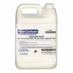 Petrochem Air Tool Lubricant,Synthetic Base,1 gal. AIRGUARD 46-001