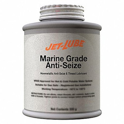 Jet-Lube Marine Grade Anti-Seize,1 lb.,BrshTp Cn  49704
