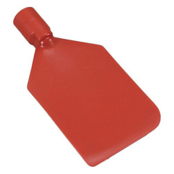 Vikan Paddle Scraper,4-1/2 x 6 in,Nylon,Red 70114