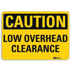 Lyle Caution Sign,7 inx10 in,Plastic U4-1516-NP_10X7