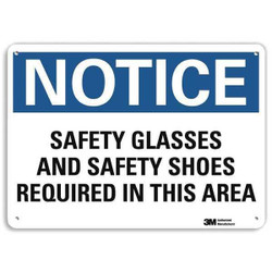 Lyle Notice Sign,7 inx10 in,Plastic  U5-1495-NP_10X7