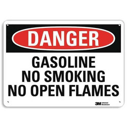 Lyle Danger Sign,10 inx14 in,Plastic U3-1534-NP_14X10