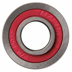 Magliner Sealed Ball Bearing,Steel,Silver/Red 18055