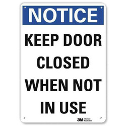 Lyle Notice Sign,10 in x 7 in,Plastic U5-1288-NP_7X10