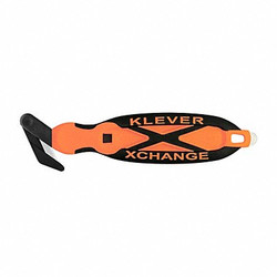 Klever Safety Cutter,6-3/4 in.,Black/Orange KCJ-XC-30G