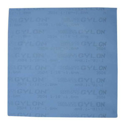 Garlock Gasket Sheet,15 x15 In,PTFE w/Glass,Blue 3504-15062