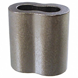 Loos Wire Rope Oval Sleeve,3/16 in,Copper SL2-5TP